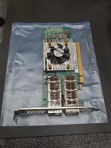 Qlogic QL45412HLCU 40GbE QSFP+ Dual Port PCIe Network Card High Profile - Picture 1 of 4
