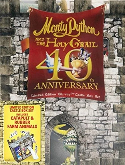 Monty Python & the Holy Grail 40th Anniversary Limited Edition Bluray Movie Film - Image 1 of 1