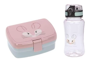 LÄSSIG Brotdose & Trinkflasche Set - Lunch Set mit Lunchbox und Trinkflasche (46 - Bild 1 von 8