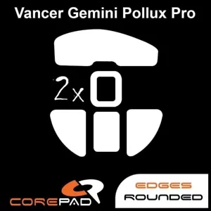 Corepad Skatez Vancer Gemini Pollux Pro Replacement Mouse Feet PTFE Teflon - Picture 1 of 1
