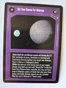 Star Wars CCG 3rd Anthology The Ultimate Power In Universe Set Your Course MP - Picture 1 of 1