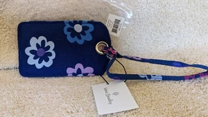 Vera Bradley gepolsterter Stoff Kofferanhänger Elite Blumen Neu mit Etikett - Bild 1 von 3