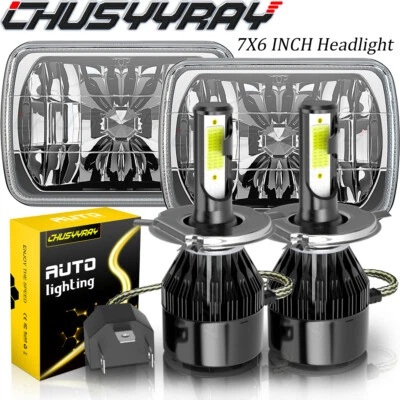 7x6" LED Headlight For Chevrolet G10 G20 G30 1978-1995 Cargo Van - Image 1 of 4