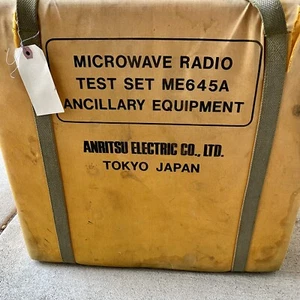 Kit de prueba de radio microondas Anritsu ME645A (no probado / incompleto) - Imagen 1 de 12