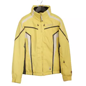 Women Spyder Thinsulate Jacket Yellow Skiing Snowboarding S UK8 F38 I42 VAP343 - Picture 1 of 16