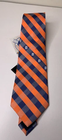 DETROIT TIGERS MLB Official Merchandise Tie Necktie NEW 3.5" Wide 59" Long Cover
