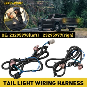Tail Light Lamp Wiring Harness Chevy Silverado 1500 2500 3500 GMC Sierra D - Picture 1 of 8