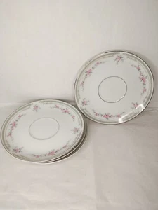 Chateau Dessert Plates Saucers 6.5” Narumi Japan Set of 2 Mikasa Fine China - Picture 1 of 5