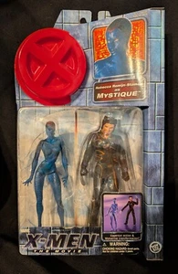 Marvel X-MEN the Movie MYSTIQUE Figure REBECCA ROMIJN STAMOS Toy Biz M I P - Picture 1 of 5