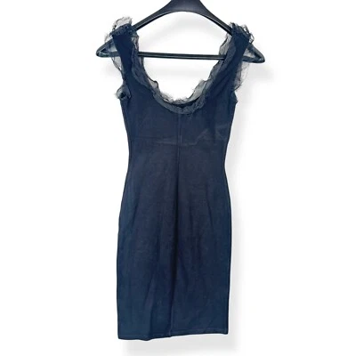 RED Valentino Black Womens Dress Size XS Bodycon Cocktail Glam Made in Italy - Image 1 of 4