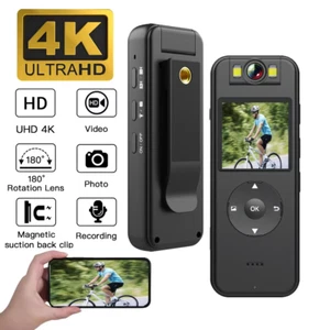 4K Mini WiFi Camera - Portable BodyCam with Night Vision - Picture 1 of 13