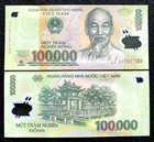 VIETNAM 100000 Dong Year 2019 Polymer Banknote World Paper Money UNC Currency