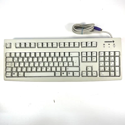 Cherry RS 6000 M Window Keyboard Gray Wired PS/2 Mechanical Keys QWERTZ Standard - Bild 1 von 4