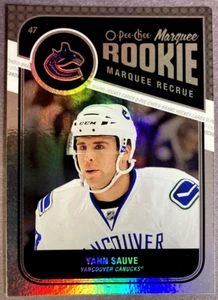 2011-12 OPC Marquee Rookie Rainbow Parallel #553 Yann Sauve Vancouver Canucks - Foto 1 di 1