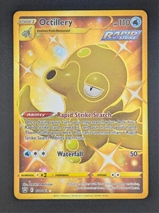 Pokemon Octillery 178/163 Gold Secret Rare Battle styles - Picture 1 of 2