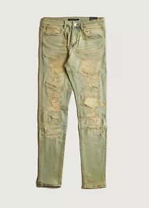 EMBELLISH Brand CAST DENIM JEANS LITE BLUE SAND WASH SIZE 28 NEW FREE SHIPPING - Picture 1 of 3