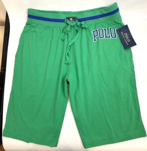 Polo Ralph Lauren Herren XL Logo Pyjama Schlafshorts in Maya Grün NEU - Bild 1 von 9