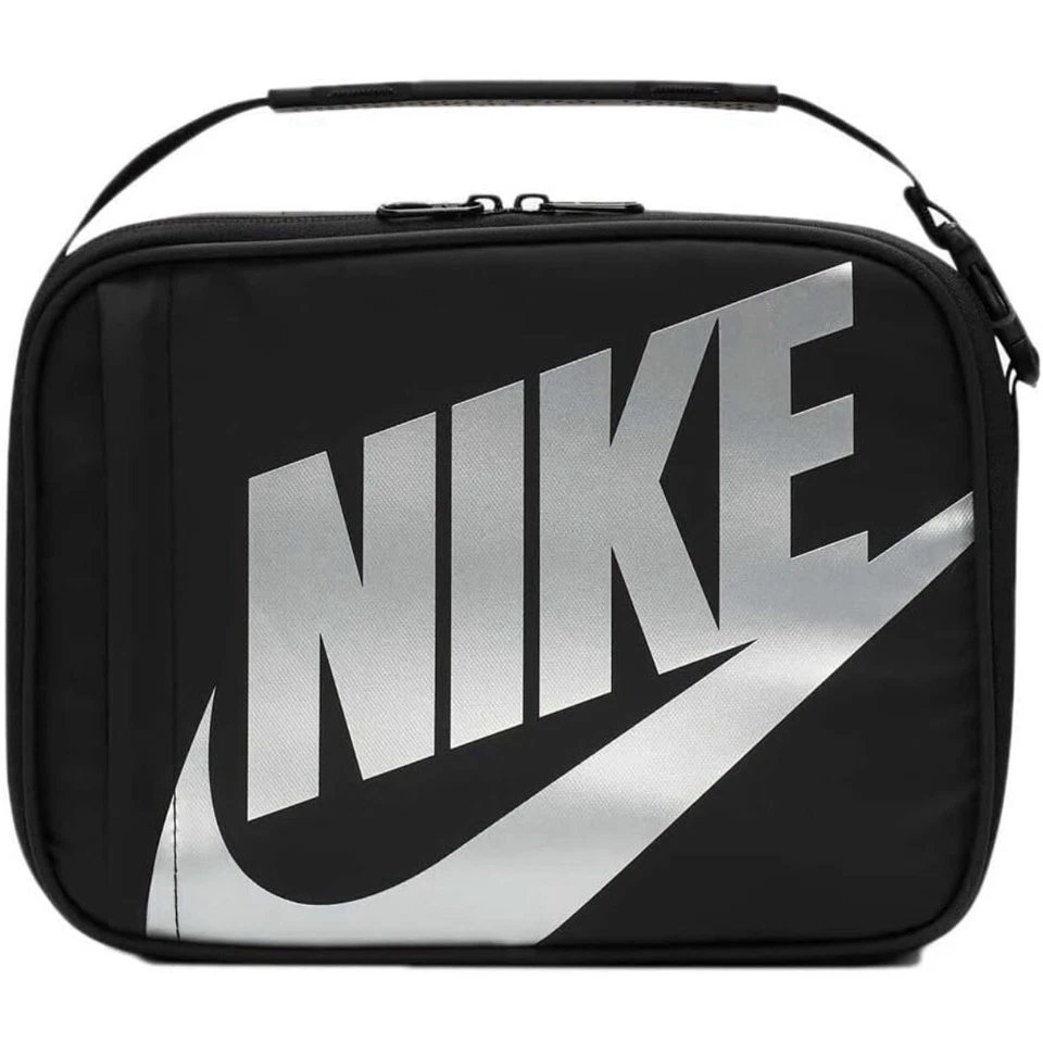 NIKE Hard Shell Lunch Box Insulated Black/Silver 9A3064-023