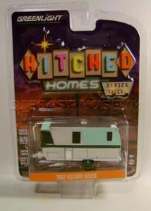 1962 '62 HOLIDAY HOUSE HITCHED HOMES R12 GREENLIGHT DIECAST 2022 - Picture 1 of 2