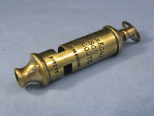 NICEANTIQUE 1915 BRASS THE ACME BOY SCOUTS PATENT WHISTLE SCOUTING