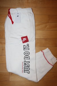 Nike Men Sweatpants White Activewear 