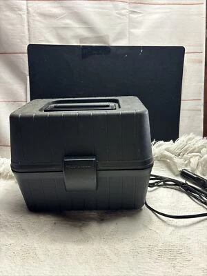 Fiambrera Koolatron negra estufa de 12 voltios LBS-01 cocina viaje camión camping Foto 1 de 4