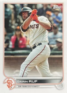 2022 Topps Darin Ruf #SF-7 San Francisco Giants Team Set Baseball Card - Picture 1 of 2