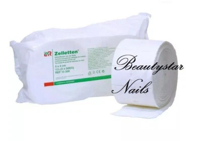 LOHMANN U. RAUSCHER Zelletten 500 1000 1500 Stück fusselfrei Zellstoff Tupfer Pads Wattepads Rolle