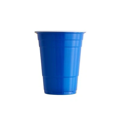 Blue American 16oz Beer Pong Party Cups - Image 1 of 4