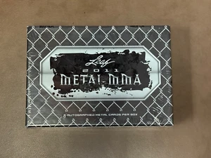 2011 Leaf Metal MMA Hobby Box Factory Sealed 8 Autographed Cards / Box - Picture 1 of 2