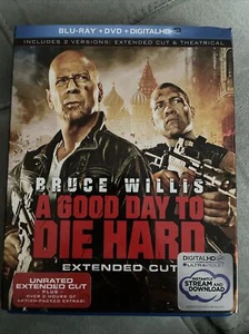 A Good Day to Die Hard (Blu-ray/DVD, 2013, 2-Disc Set, Unrated Extended Cut) - Picture 1 of 2