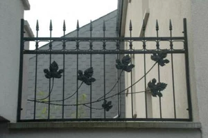 Fer Forgé Extérieur Jardin Balustrade Clôture Classique Fait Main Clôtures M360 - Photo 1/2