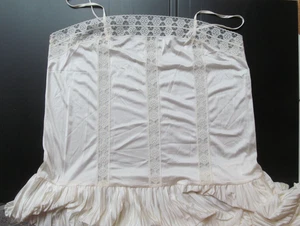 Palmer Ivory Negligee - Full Length Kleid Gr. 2 Vintage Classic Green Logo Austria - Bild 1 von 13