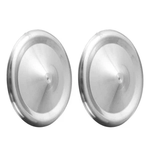 Cubiertas de taza de café de viaje a prueba de derrames para bebidas de acero inoxidable 2 piezas - Imagen 1 de 9