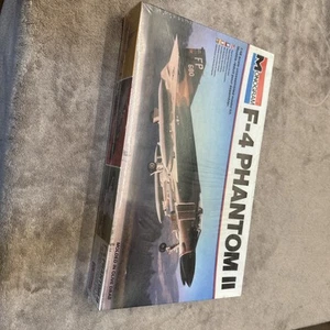 Monogram F-4 Phantom II Model Kit 1/48 Scale Sealed Molded In Olive Drab - Picture 1 of 5