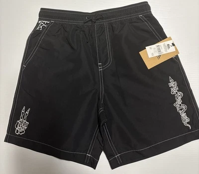 Quiksilver Boys Board Shorts Black Size 12 / M – Brand New Surf Swim Trunks - image 1 of 4