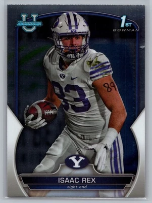 2022 Bowman University Chrome #71 Isaac Rex - Image 1 of 2