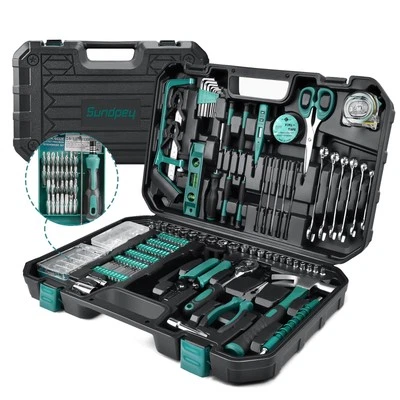 SUNDPEY Home Tool Kit 300-Pcs Household Auto Repair Tool Set Complete