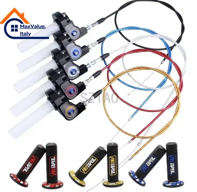 Acceleratore Rapido Moto Universale con Manopole Protaper Gas Rapido 10 Colori - Immagine 1 di 4
