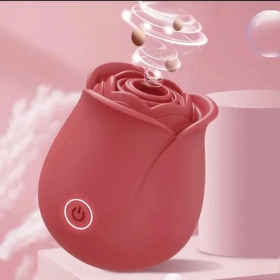 Multi Colours Clitoral Sucking 10-speed G-spot Rose Vibrator For Women Sex Toys - Image 1 of 4
