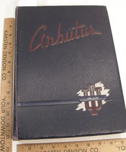 1939 ARBUTUS JAHRBUCH INDIANA UNIVERSITÄT IU SPORTVEREINE BRUDERSCHAFTEN - Bild 1 von 24