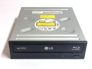LG 16X Blu-Ray/DVD/CD SATA Internal READ/REWRITER Drive M-DISC, Model WH16NS40 - Photo 1/9