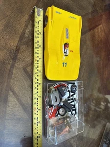 Vintage Parma Slot Car Body, Under Carriage And Assorted Spare Parts - Picture 1 of 6