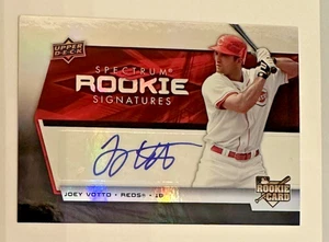 2008 UD Spectrum Rookie Signatures JOEY VOTTO Autographed/Signed Card--REDS - Picture 1 of 2