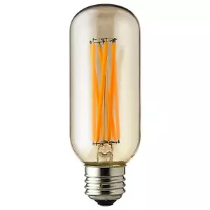 Sunlite LED Antique T14 6W (60W Equivalent) Light Bulb Medium (E26) Base, 2200K - Picture 1 of 1