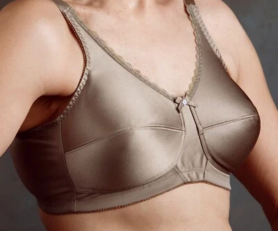 NEARLY ME #630 No Wire Mastectomy Bra - 34A - 36A - Image 1 of 2