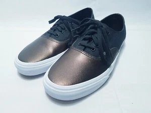 Vans authentische Decon Metallic schwarz Turnschuhe UK 8,5 EU 42,5 US 9,5 NEU OHNE Etikett - Bild 1 von 8