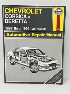 Haynes Chevrolet Corsica & Beretta 1987 hasta 1990 manual de reparación de automóviles #1628 - Imagen 1 de 5