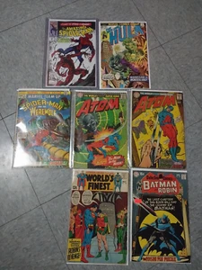 7 comic books lot Amazing spider man #361, the Incredible Hulk #195, Spider-man - Picture 1 of 8