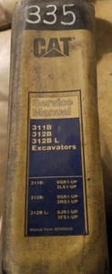 CAT Service Manual 311B 312B 312B L Excavators - Picture 1 of 8